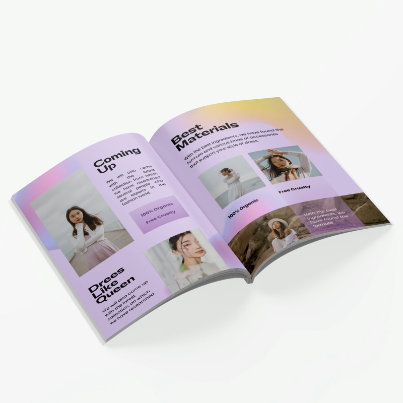 Glue-Bound Booklets
