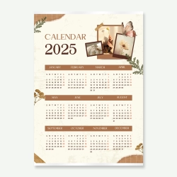 Slide Binded Calendars