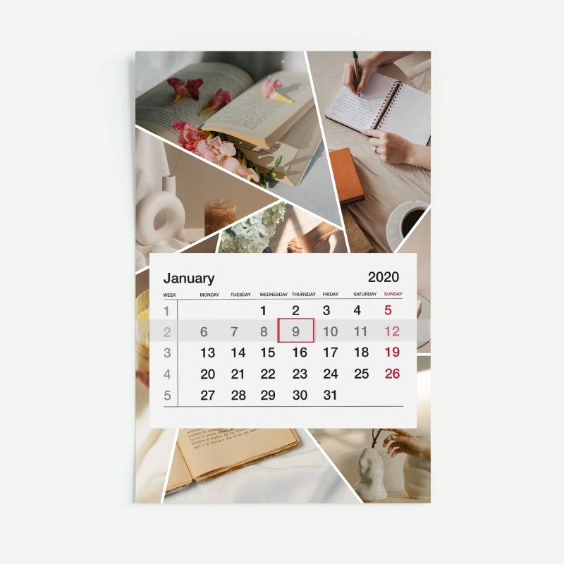 One-Month Calendars