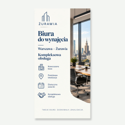 Laminated flyers – Office space for rent