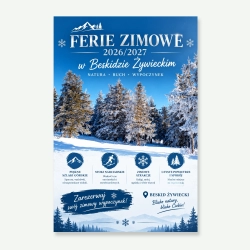 Flyers - winter holidays in the Żywiec Beskids