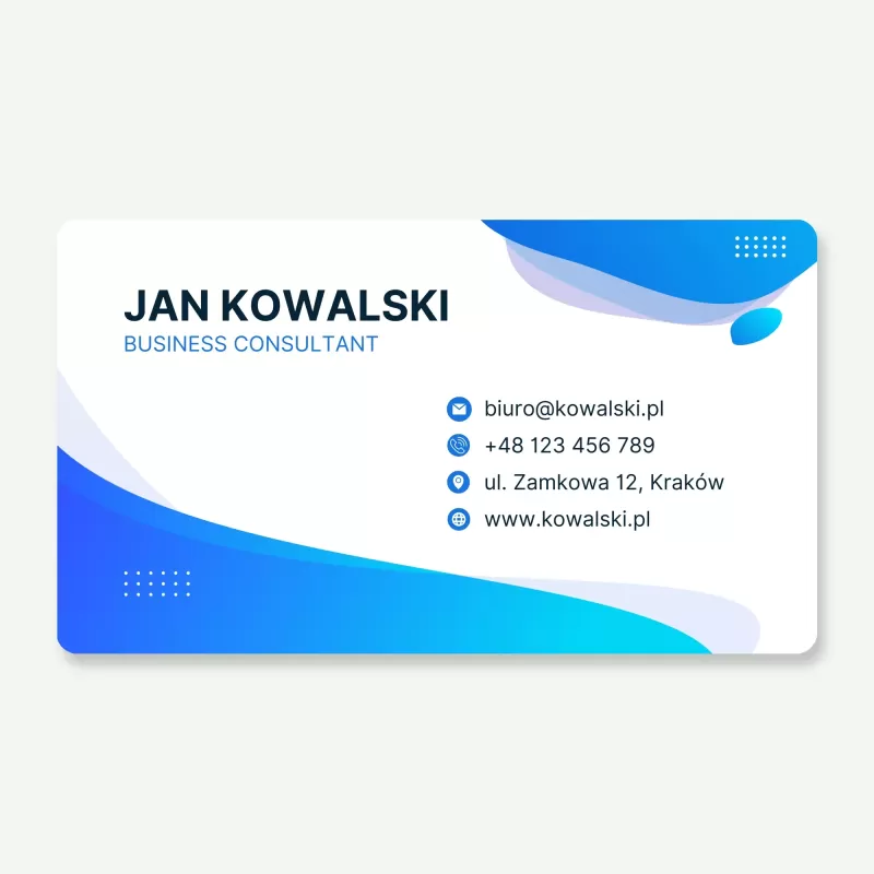 Rounded Corners Business Cards