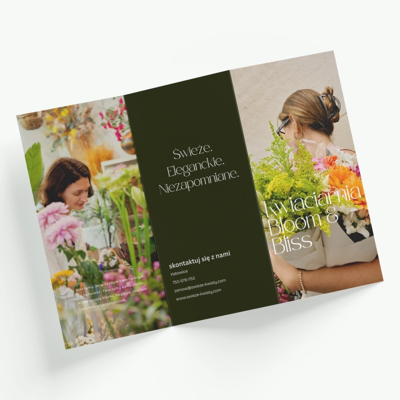 Custom Folded Flyers